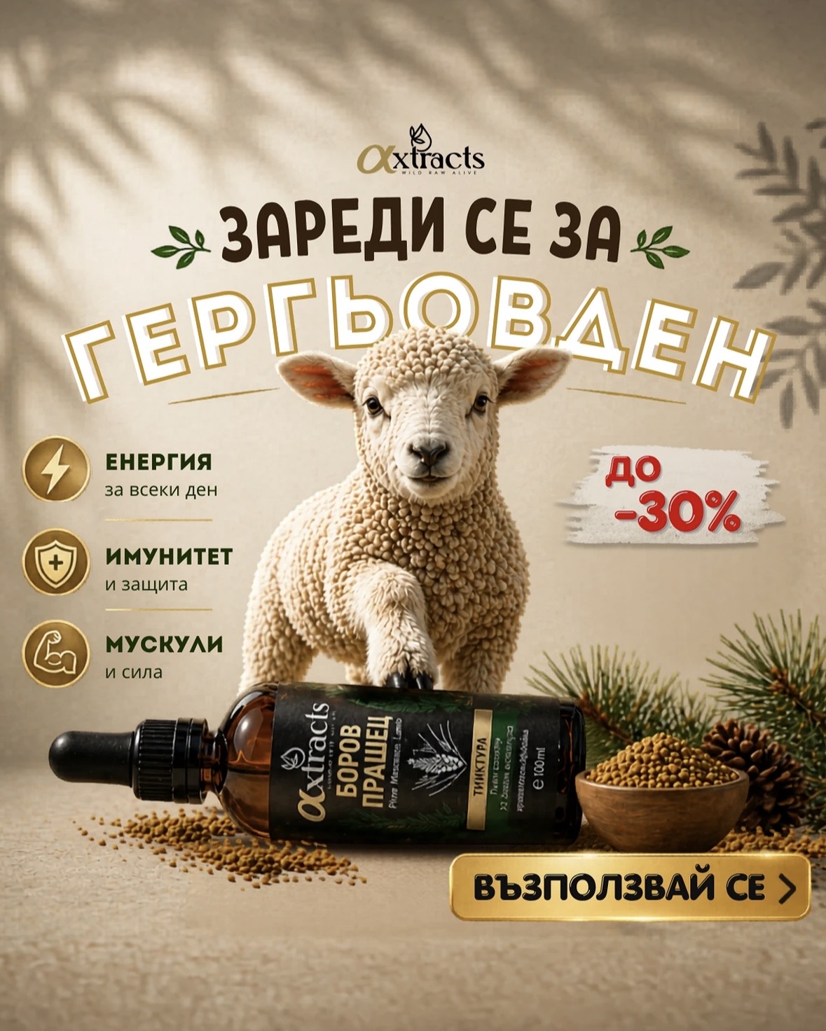 Пример за визия с нужда от по-ясна връзка между повод и продукт