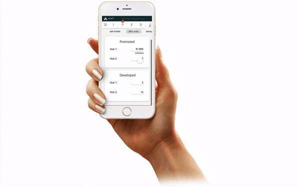 Alyatt real estate app mockup prototype